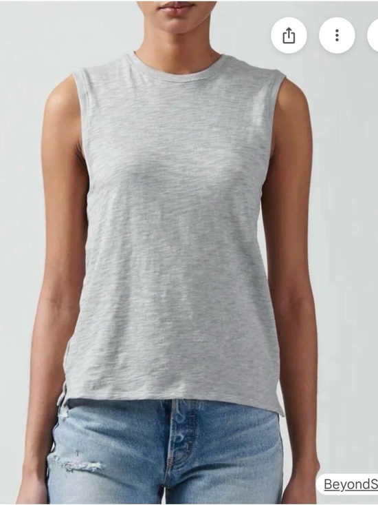ATM Anthony Thomas Melillo Tops - NWT ATM Anthony Thomas Melillo Slub Jersey Sleeveless Top